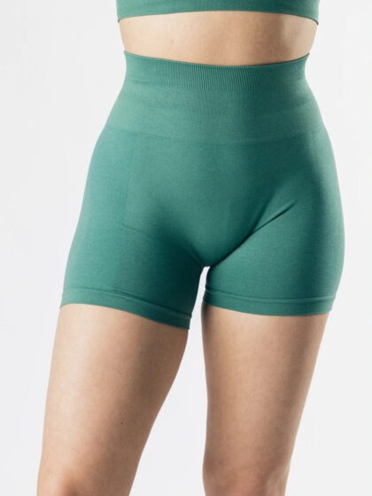Fashionable Activewear High-Waisted Booty-Enhancing Yoga Shorts for Women