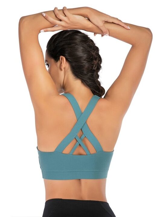 Mindful Substance: Sexy Backless Comfort & Freedom Yoga Bra - Feel Free to Move