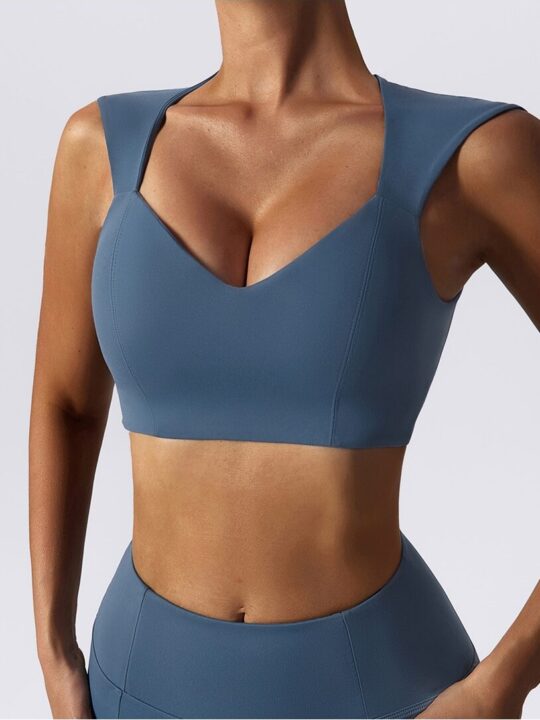 Essentia Caliber Womens High-Impact Sports Bra - Maximum Support & Comfort for Fitness Training & Exercise