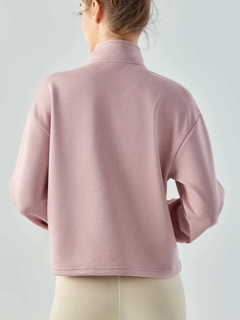 Sultry Autumn/Winter Womens Drawstring Waist Yoga Jacket - Cozy, Soft & Stylish