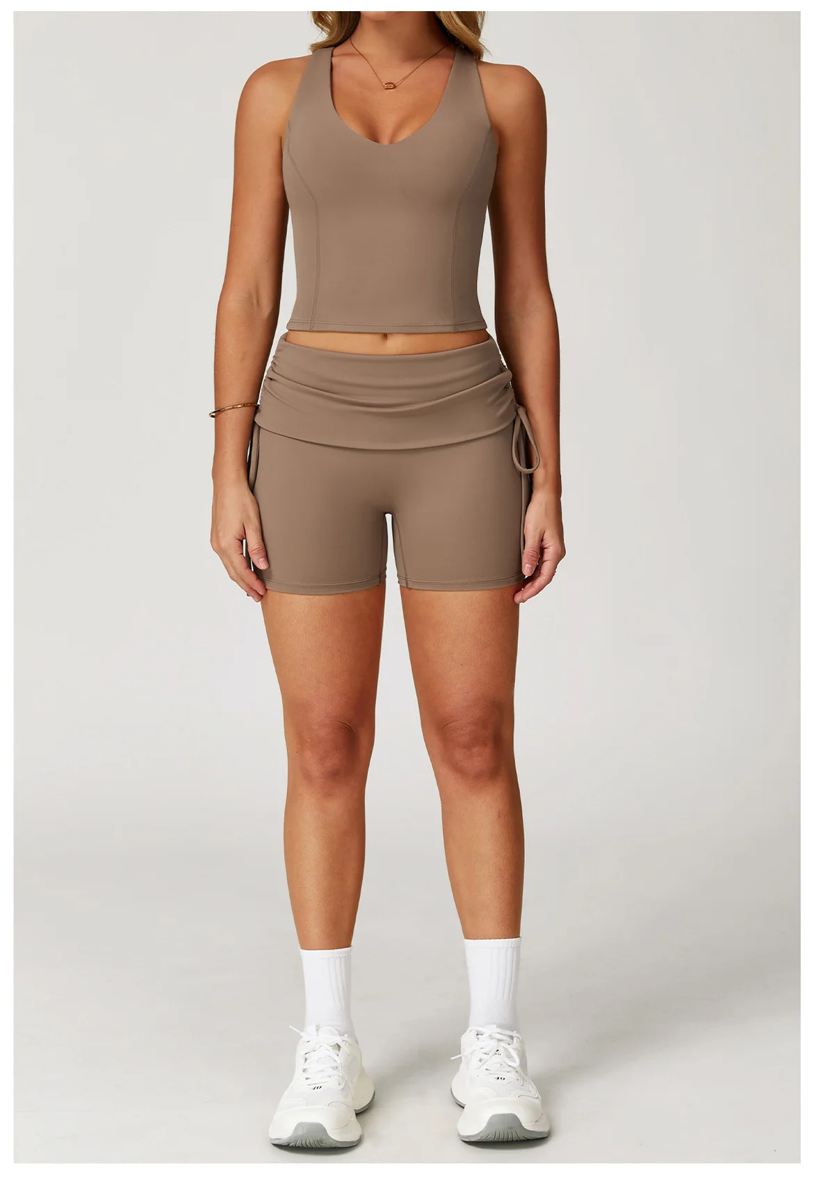 Ultimate Flexibility: 2-Piece Yoga Set for Women - Gym-Ready Tracksuit, Push-Up Sport Bra, and Leggings - Perfect for Fitness, Running, and Sportswear