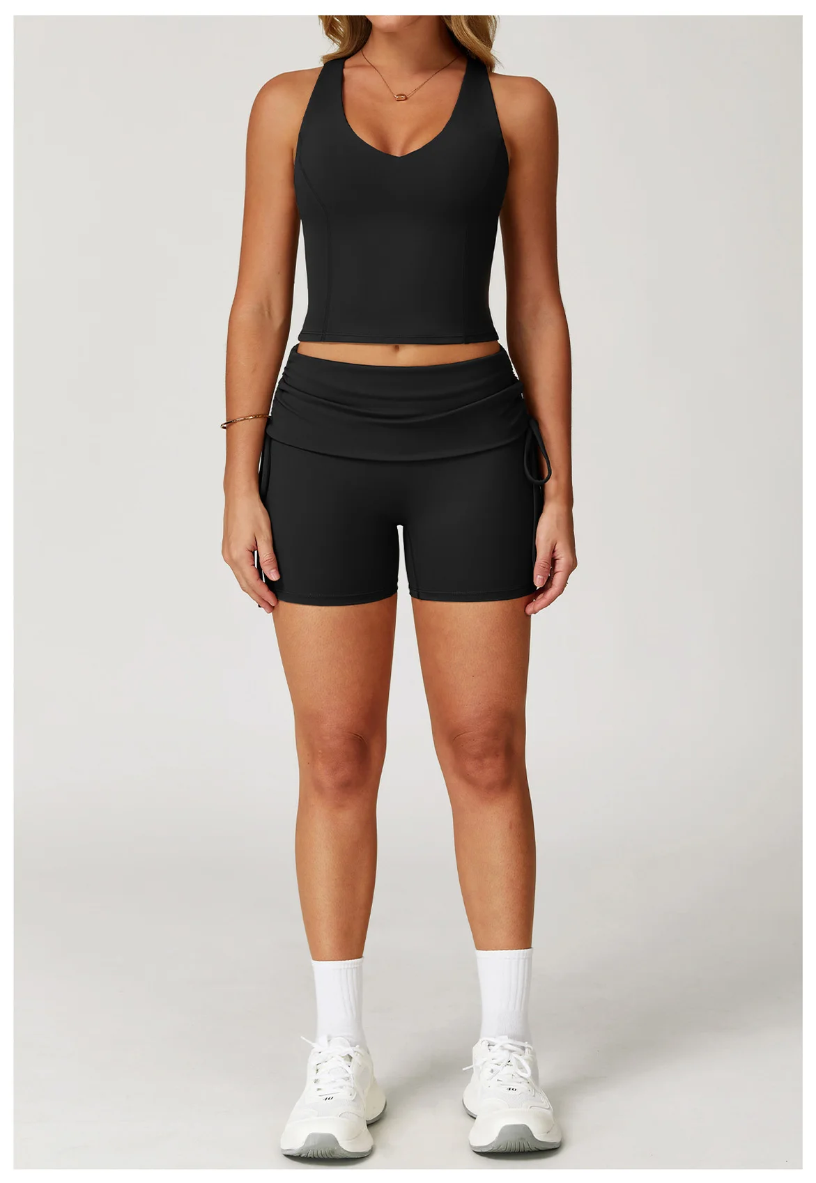 Ultimate Goddess 2-Piece Yoga Set for Women: Workout in Style with this Versatile Tracksuit, Perfect for Gym, Running, and Fitness Activities. Includes Sport Bra and Leggings for the Ultimate Athletic Look.