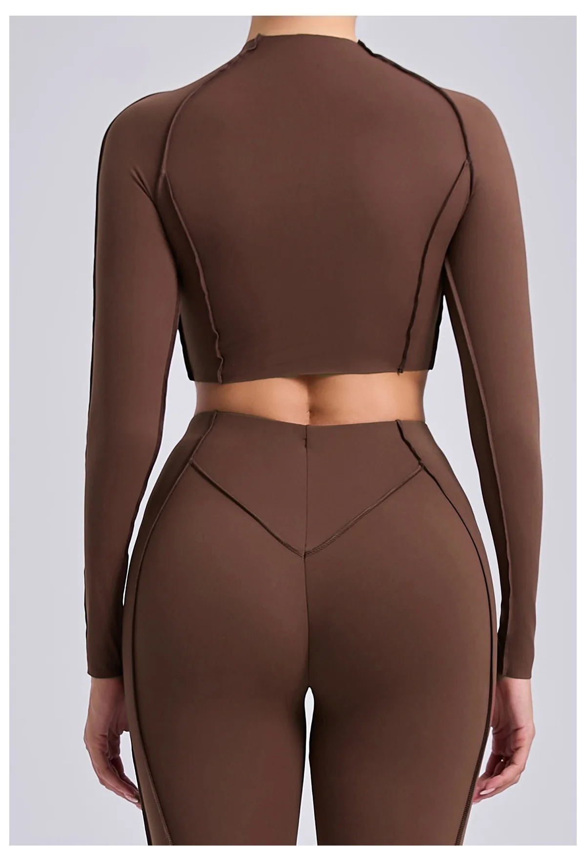 Unleash Your Inner Athlete: Long Sleeve Workout Top for Women - Perfect for Gym, Pilates, Yoga, and Running - Elastic Active Wear Sports Shirt with a Twist!