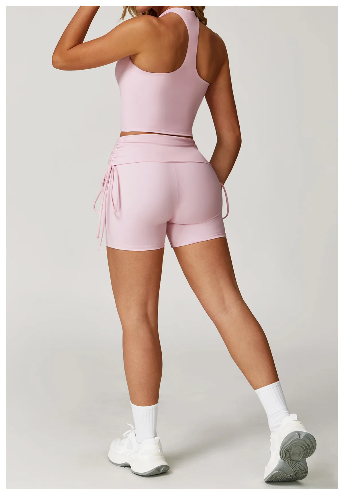 Unleash Your Inner Goddess with our 2PCS Yoga Set: The Ultimate Workout Outfit for Women! Elevate Your Fitness Journey with our Tracksuit, Sport Bra, Leggings, and More! Perfect for Pushing Up, Running