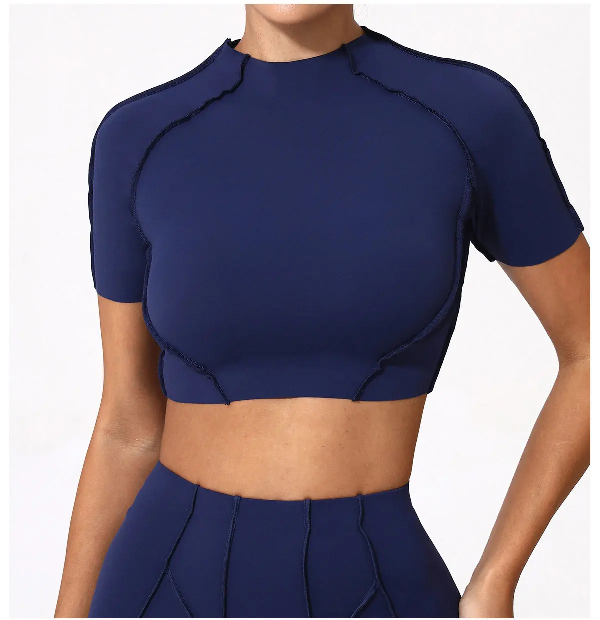 Experience the Ultimate Comfort and Style with our New Womens Short Sleeve Round Neck T-Shirt - Perfect for Summer Workouts, Running, Yoga, and Gym Sessions! Stay Cool and Flexible with Breathable Fabric and Slim Fit Design - Your Essential Active