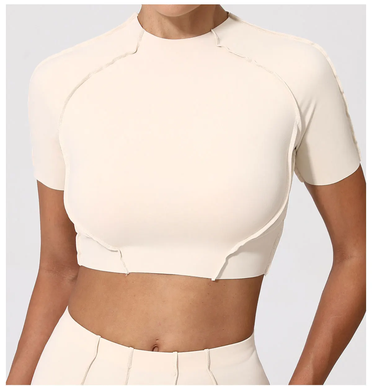 Upgrade Your Workout Wardrobe with our Versatile Womens Summer Running T-Shirt - Stay Cool and Comfy in our Breathable Short Sleeve Round Neck Gym Top, Perfect for Yoga, Fitness, and Active Lifestyles!