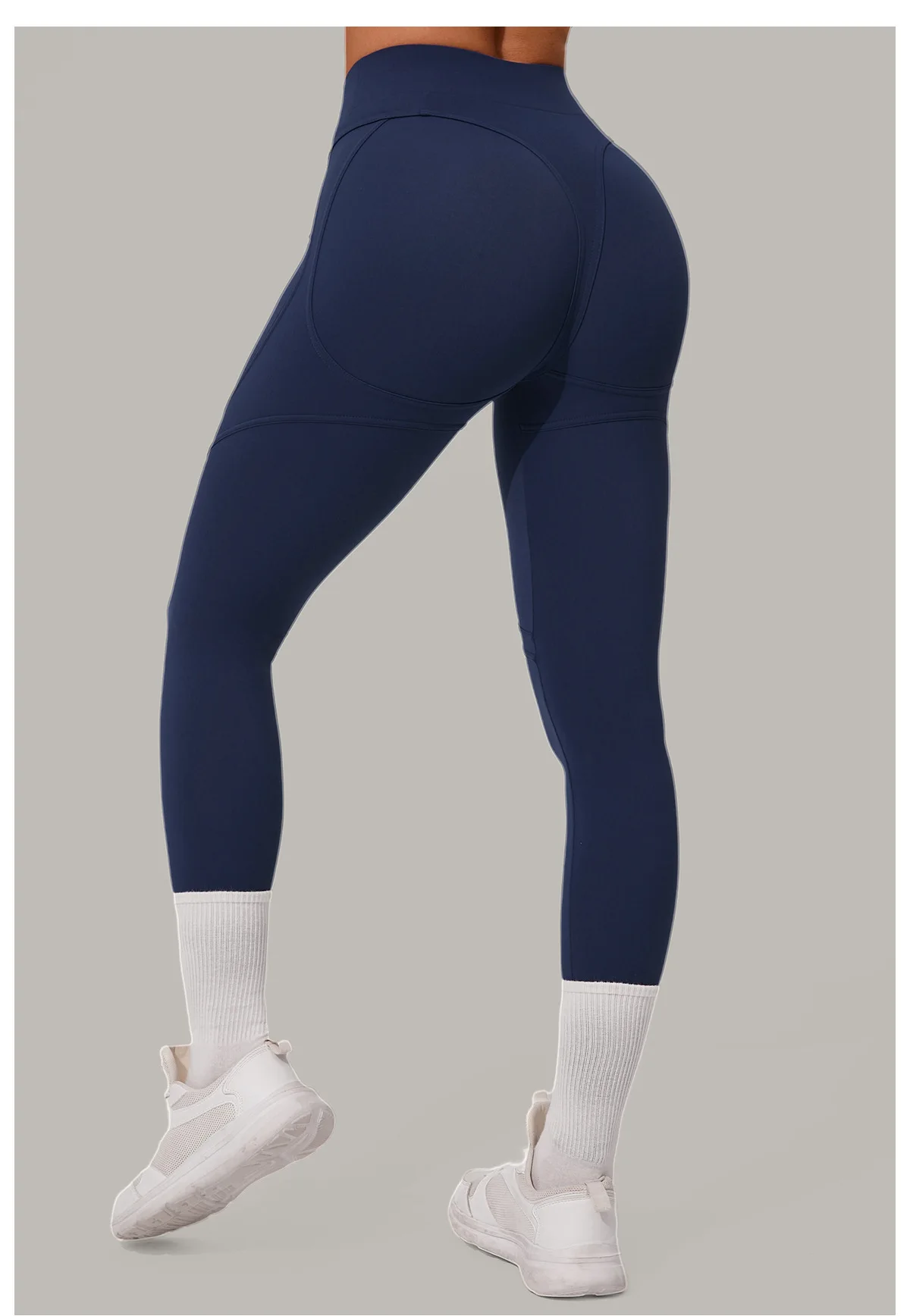 Ultra‑Soft Booty Sculpt Leggings Seamless Contour Yoga Pants - Image 4