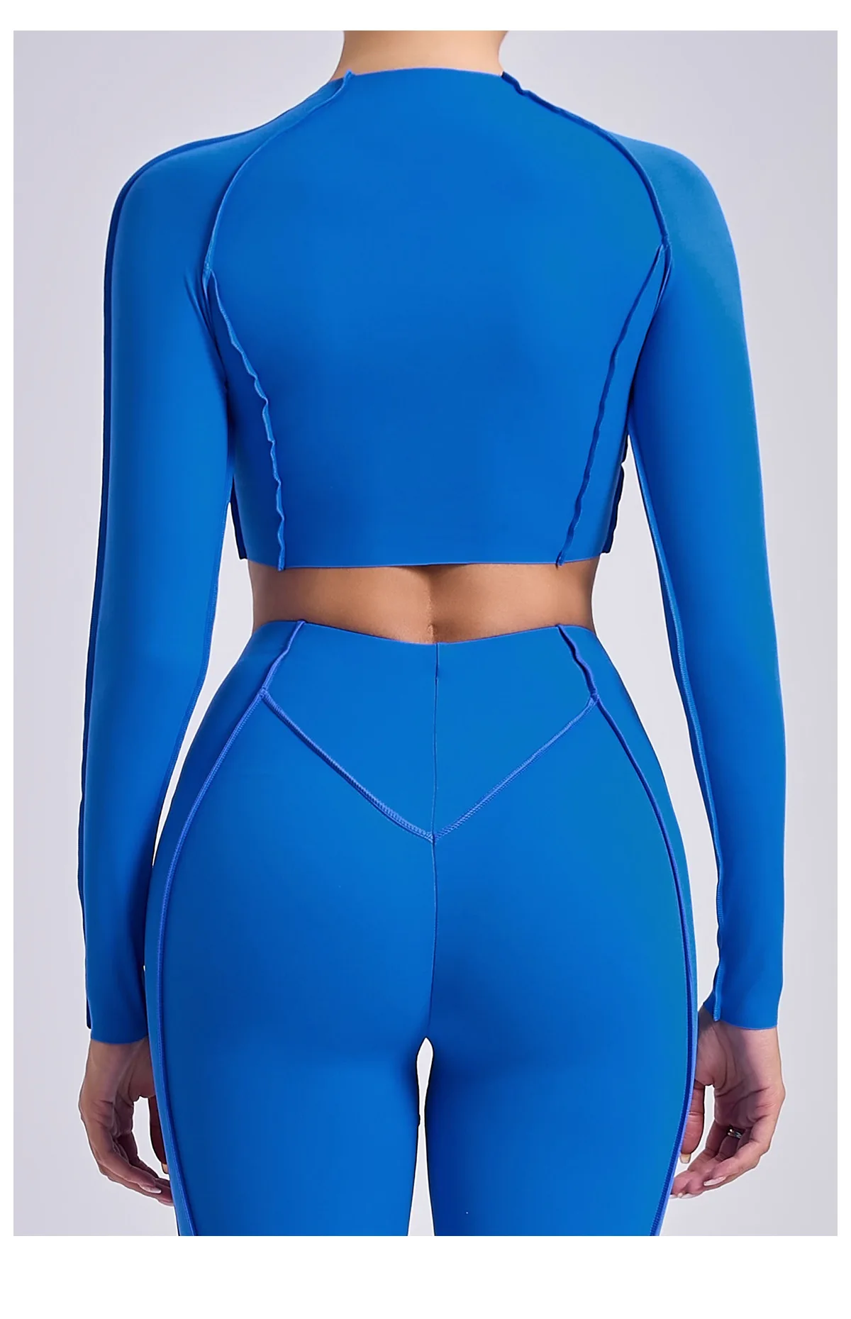 Empower Your Workout with Our Stylish and Versatile Womens Long Sleeve Gym Top - Perfect for Pilates, Yoga, and Running!