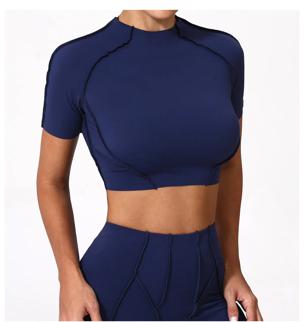 Experience Ultimate Comfort and Style with our Latest Womens Running T Shirt - Perfect for Summer Workouts! Featuring Short Sleeves, Round Neck, Breathable Fabric, and Stretchy Design for Optimal Performance in the Gym or Yoga Studio. Stay