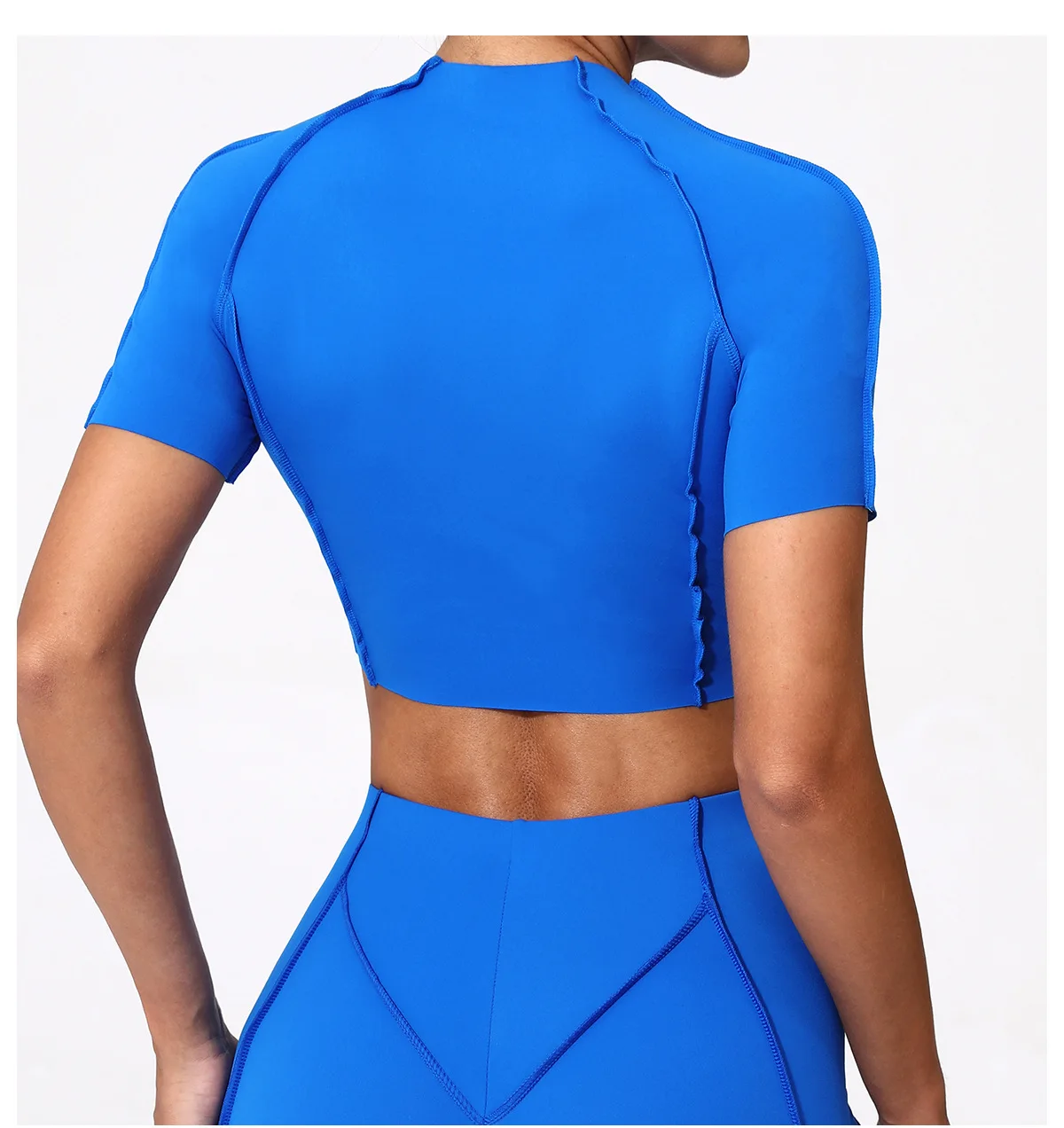 Unleash Your Inner Athlete: The Ultimate Summer Workout Top for Women - Short Sleeve, Breathable, Stretchy, and Slimming T-Shirt for Running, Gym, Yoga, and Fitness