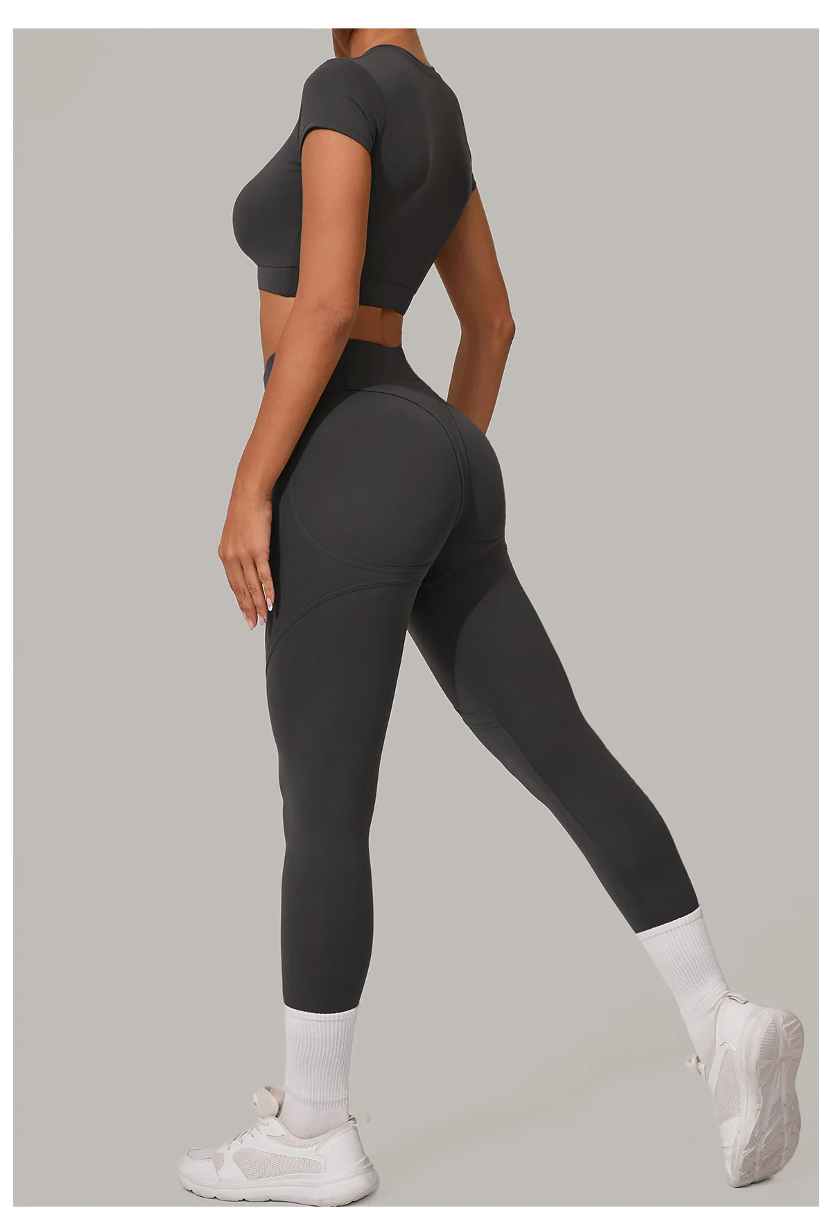 Ultra‑Soft Booty Sculpt Leggings Seamless Contour Yoga Pants - Image 19