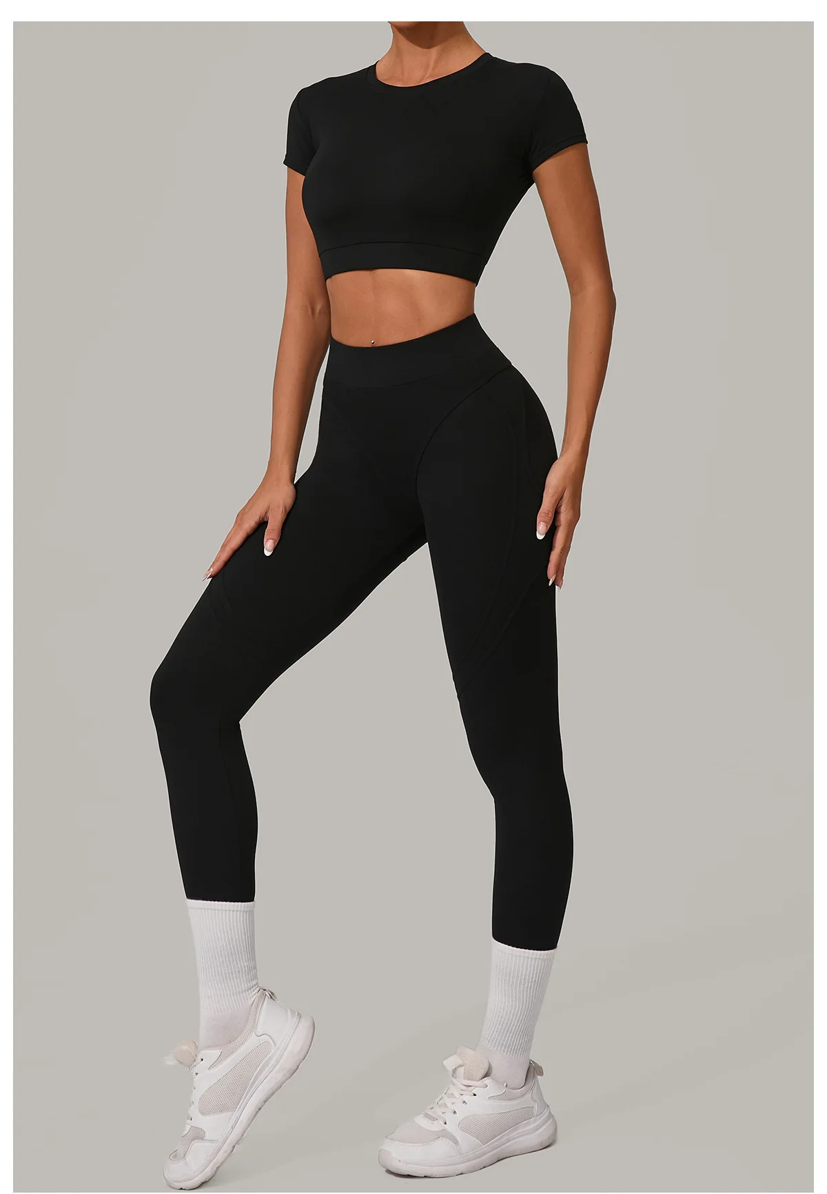 Ultra‑Soft Booty Sculpt Leggings Seamless Contour Yoga Pants - Image 7