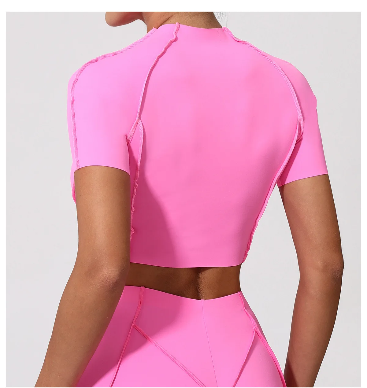 Unleash Your Inner Goddess: Ultimate Womens Running T-Shirt for a Hot and Sweaty Summer Workout - Short Sleeve, Round Neck, Breathable and Stretchy - Elevate Your Gym and Yoga Game with this Slim and Seductive Fitness