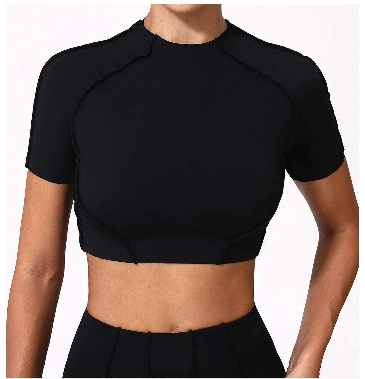 Unleash Your Inner Athlete with Our Revolutionary Womens Summer Workout T-Shirt - Perfect for Running, Yoga, and Gym Sessions! Stay Cool and Comfy in this Breathable, Stretchy, and Slim-Fit Active Top with a