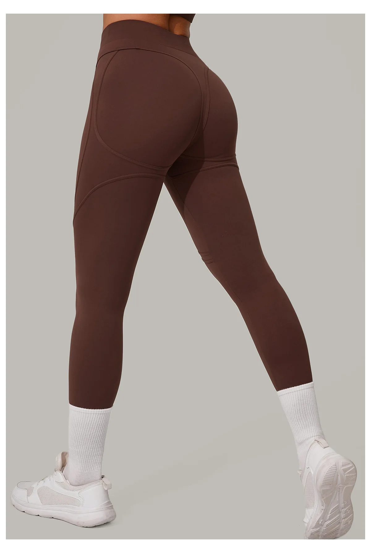 Ultra‑Soft Booty Sculpt Leggings Seamless Contour Yoga Pants - Image 12