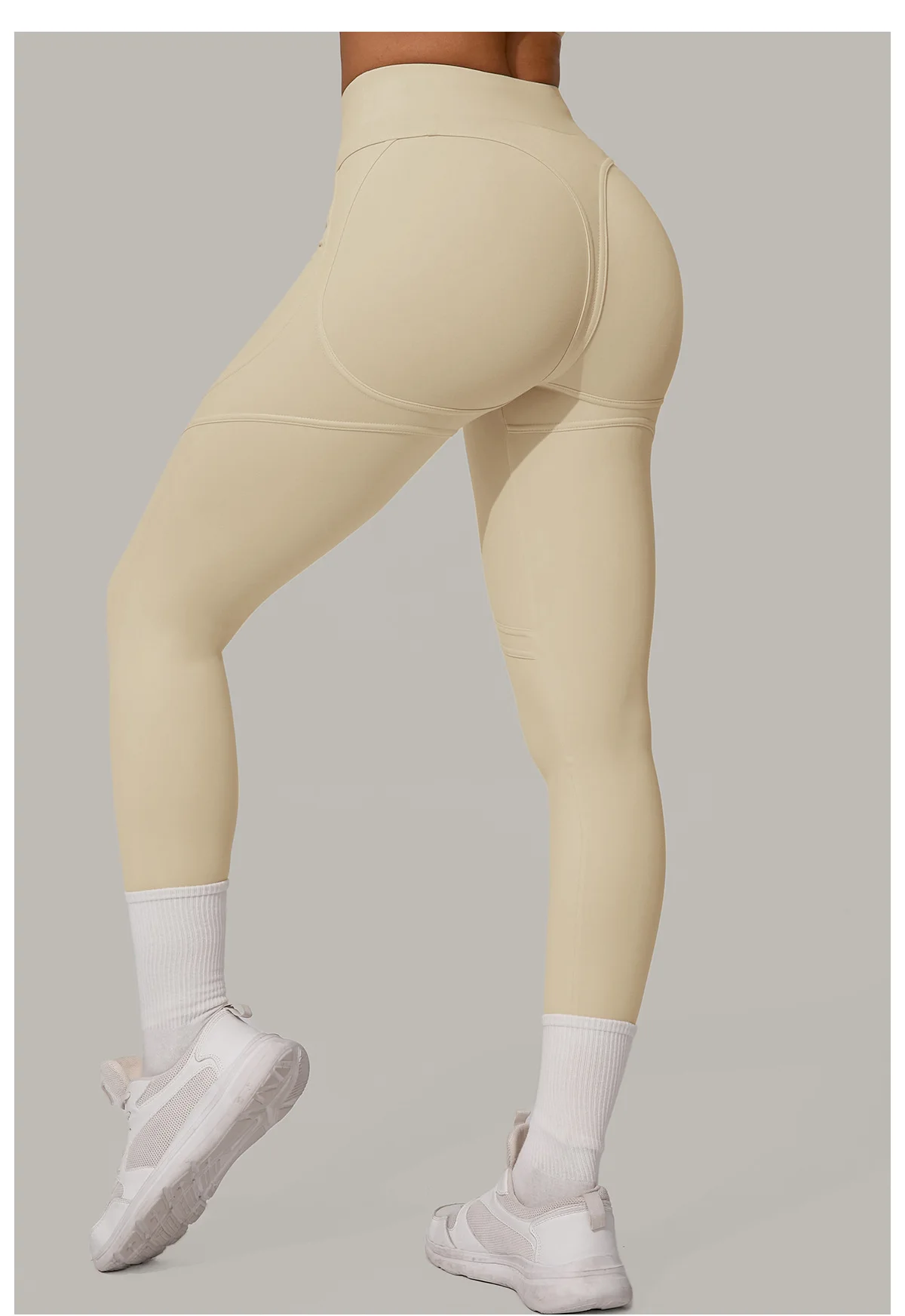 Ultra‑Soft Booty Sculpt Leggings Seamless Contour Yoga Pants - Image 24