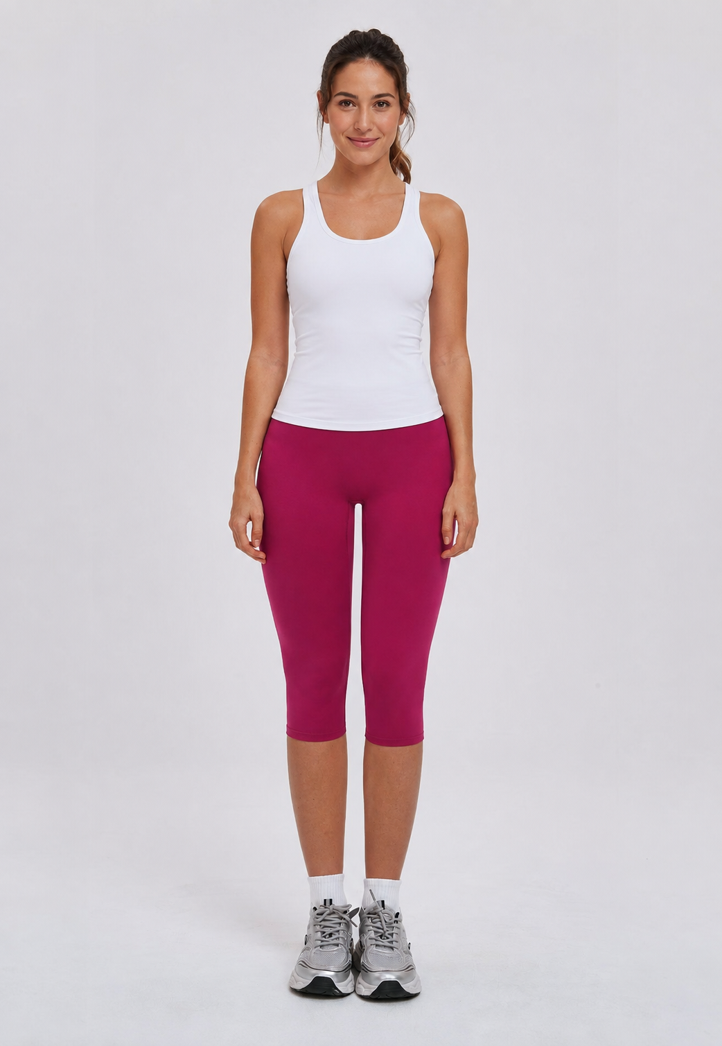 Contour Ease Capri Leggings - Image 2