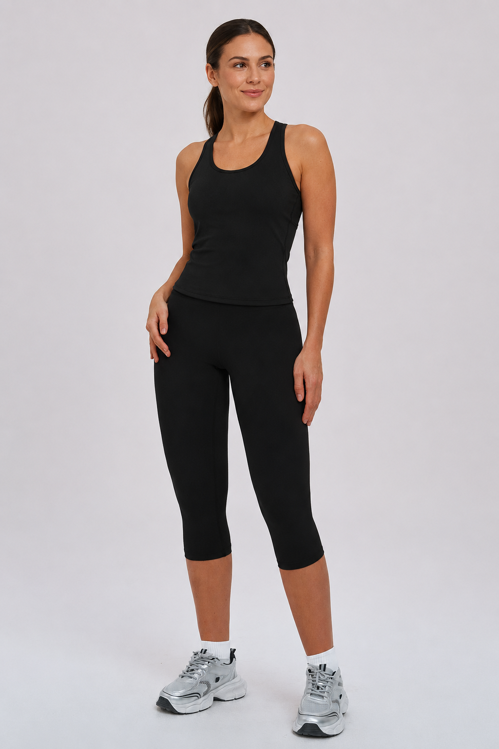 Contour Ease Capri Leggings - Image 16