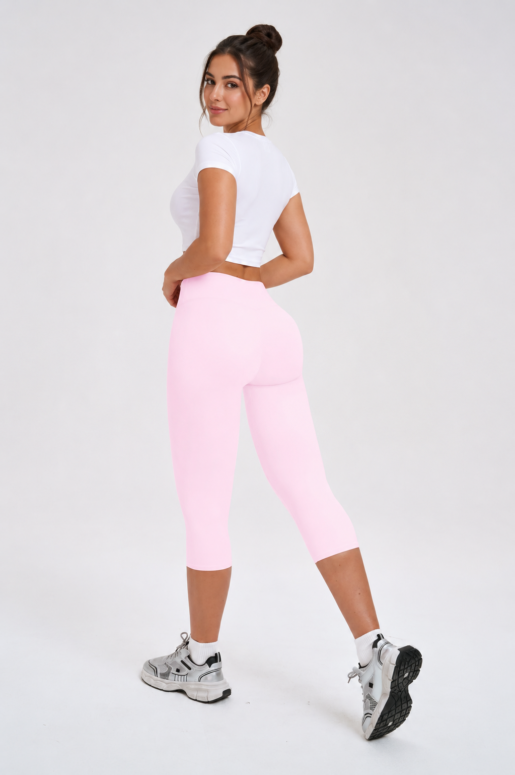 Contour Ease Capri Leggings - Image 9