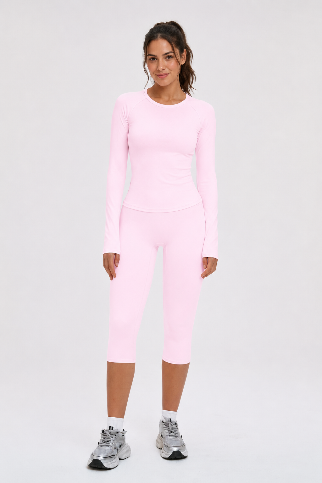 Contour Ease Capri Leggings - Image 7