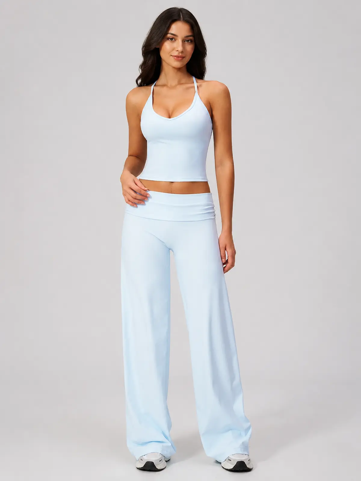 Drift Archive Tank Top and Wide-Leg Pants Set — light blue — general — authoritative variation image
