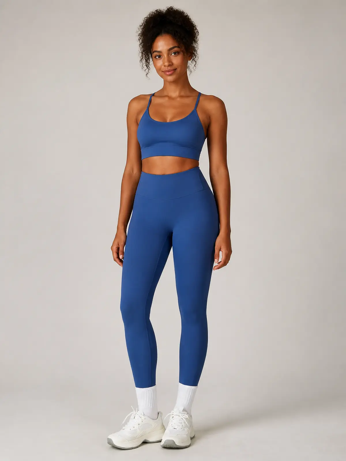 Emberline Studio High-Rise Full-Length Leggings — midnight blue — authoritative variation match