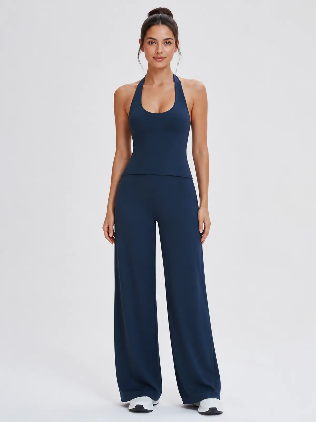 Harbor Verse High-Rise Flare Leggings — dark navy blue — general — authoritative variation match