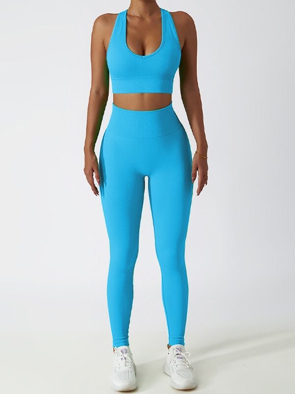 Flaunt Your Figure in This Hot and Sexy Harmony 2-Piece Sports Outfit - Look and Feel Fabulous!