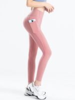 Flexible Spirit Womens Mobility Pocket Yoga Pants | Stretchy Workout Leggings for Active Athletes
