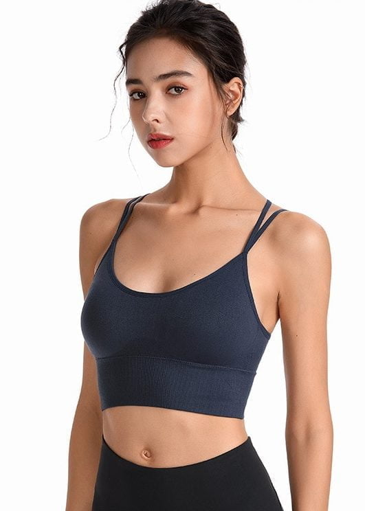 Lightweight & Breathable CrissCross Yoga Tank - Move Freely & Comfortably!