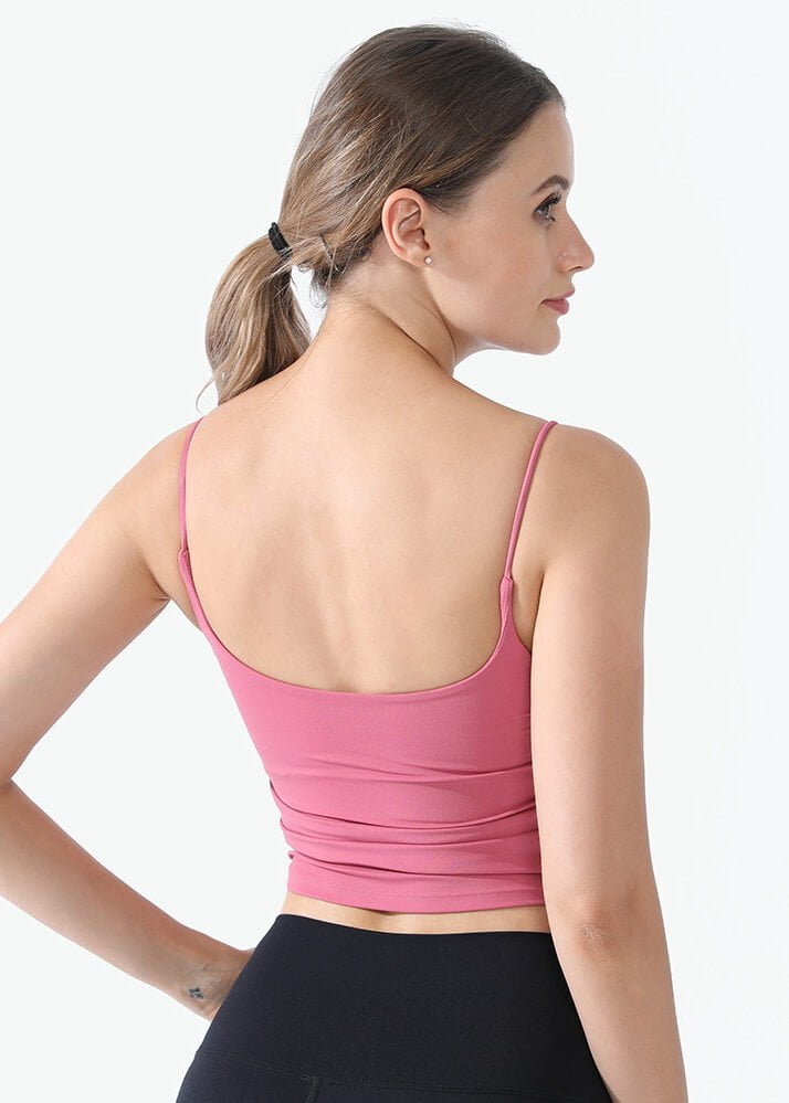 Luxuriate in Comfort and Style with the Ashtanga Spirit Harmony Sports Cami Top - A Flattering Fit for Every Body Type.