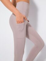 Luxurious Harmony Scrunch Plus Pockets Yoga Pants - Trendy & Stylish Workout Leggings