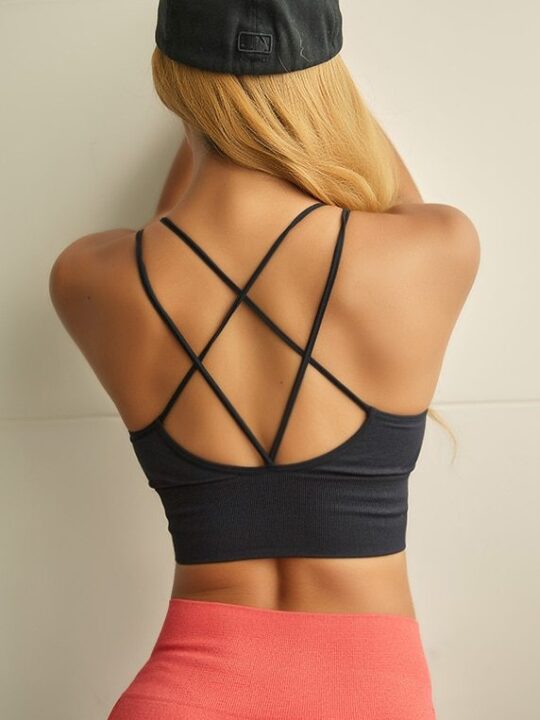 

Luxuriously Light CrissCross Yoga Tank Top - Perfect for Yoga & Pilates