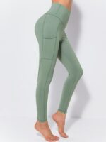 Move in Comfort & Style with Sexy Harmony Scrunch Plus Pocket Yoga Leggings - Perfect for any Yoga Flow!
