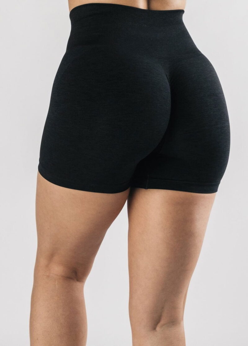 Move in Sexy Style with High-Waisted Booty-Enhancing Yoga Shorts for an Alluring Look