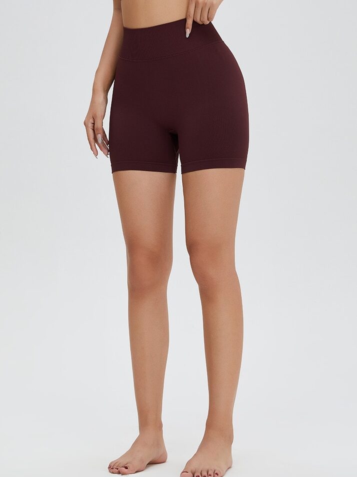 Seductive Harmony Scrunch Booty Yoga Shorts | Flattering Stretchy Workout Bottoms | Stylish High Waisted Gym Shorts | Comfortable Slimming Activewear | Sexy Butt Lifting Fitness Gear
