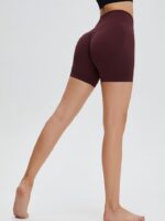 Seductive Harmony Scrunch Butt High Waisted Yoga Shorts - Perfect for Low Impact Workouts