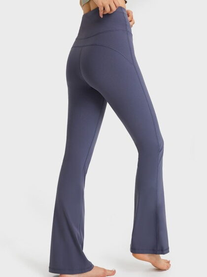 Sensuous Sophistication High Rise Wide Leg Yoga Pants - Feel the Flow, Look the Part!