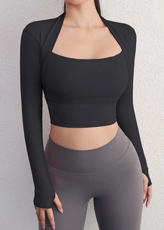 Stylish Long Sleeve Yoga Top for Women by Spirit Mobility - Perfect for Stretching, Relaxing, and Enhancing Your Workout