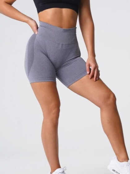 Sultry, Slimming High-Waisted Booty-Lifting Yoga Shorts - Feel Sexy and Confident!