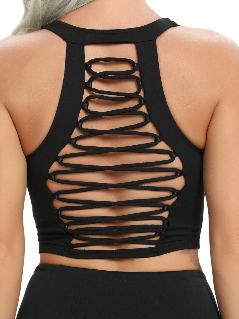 Experience Comfort and Style with this Infinite Criss-Cross Yoga Crop Top! Feel the Softness and Breathability of this Stylish Crop Top - Perfect for Yoga and Everyday Wear!