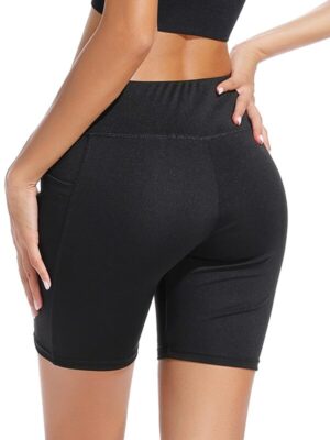 Experience the Comfort of Hatha Voyage Core High-Elasticity Yoga Shorts - Perfect for Yoga, Pilates, and Everyday Wear!