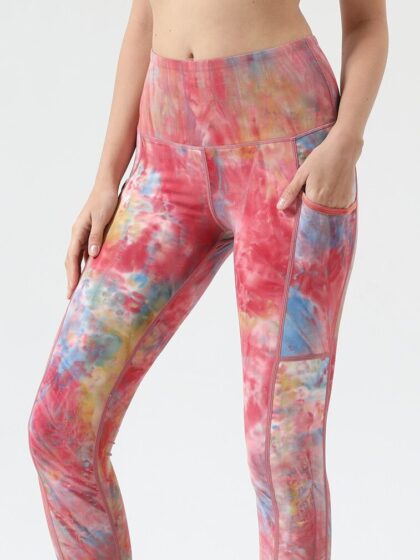 Experience the Joy of Summer with Magical Flow Tie-Dye Yoga Pants! Feel the Splash of Color and Comfort!