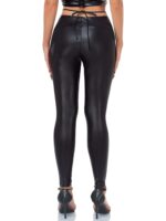 Flaunt Your Figure in These Sultry, Flexible High-Waisted PU Leather Trousers