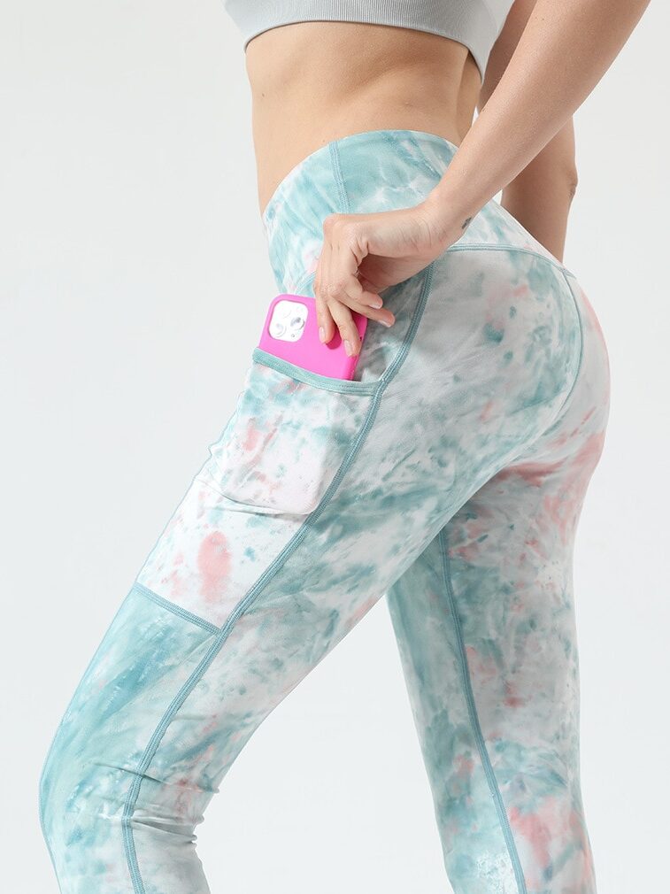 Flow with the Magic of Summer in our Sensuous Tie Dye Yoga Pants - Splash your Way into a New You!