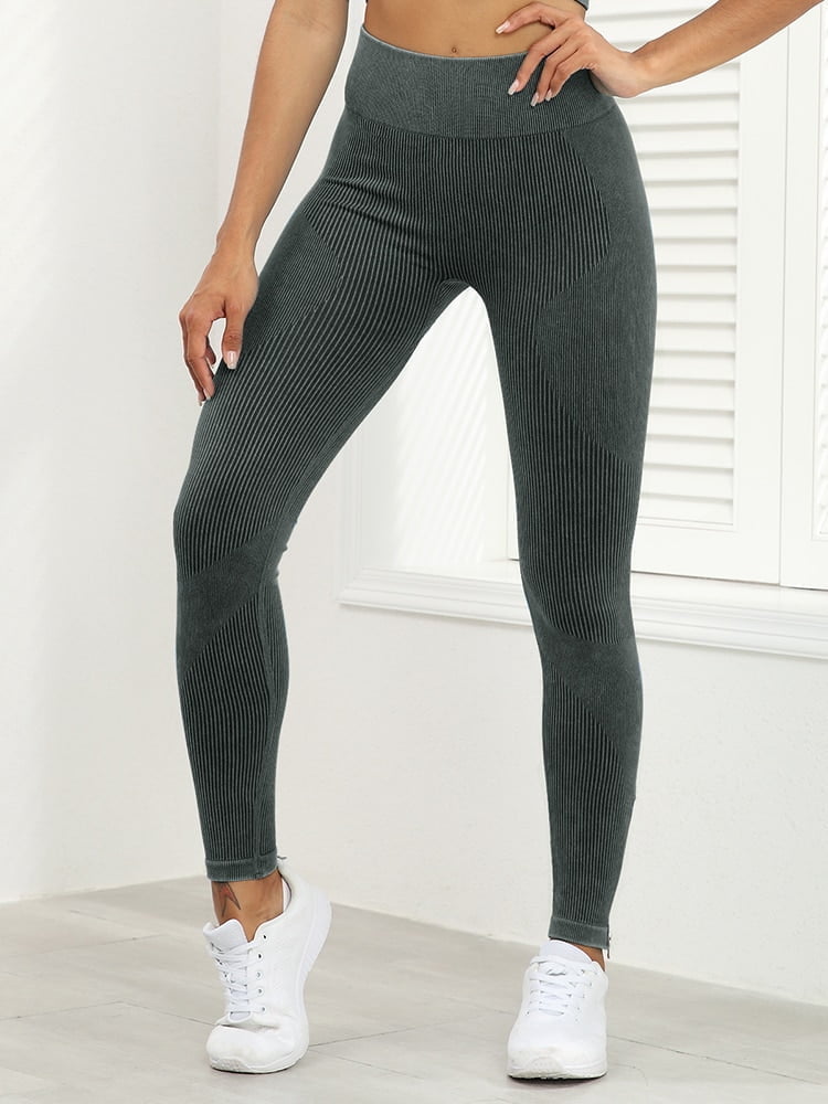 Luxurious, Wanderlust-Inspired Scrunch Butt Zipper Yoga Pants for a Sensuous, Stylish Look