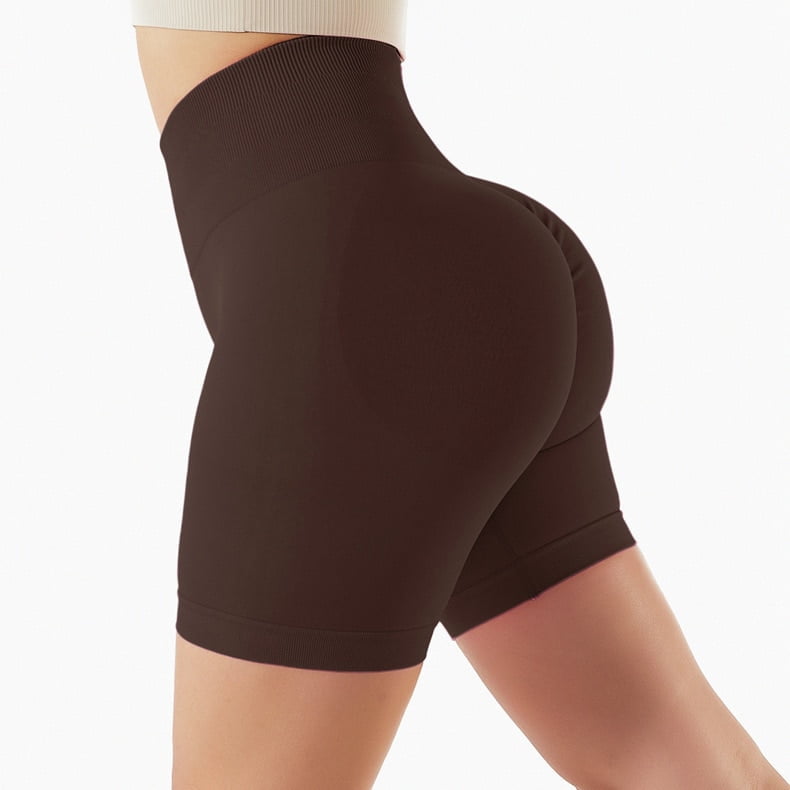 Flexible-Fit Scrunch Booty Yoga Shorts - Vinyasa Flow