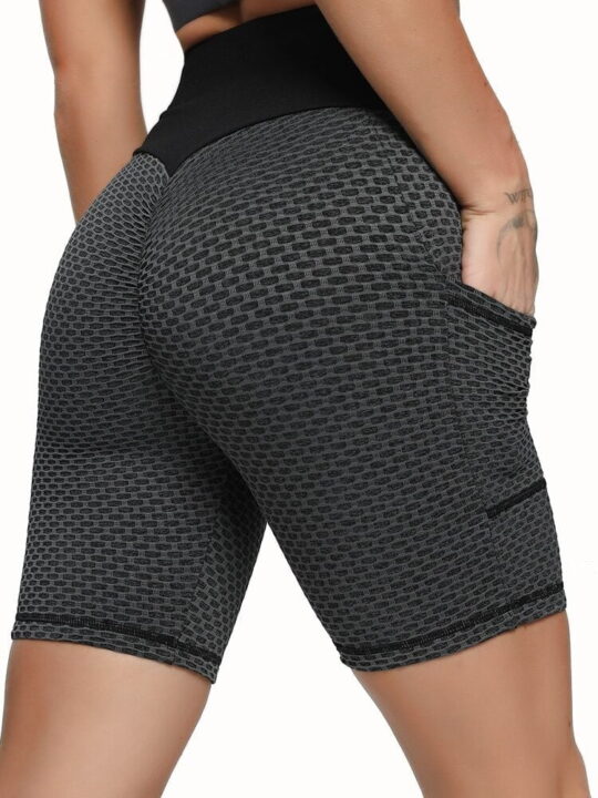 

Sexy Honeycomb Core Collection Vital - High Waisted Yoga Booty Shorts for Women