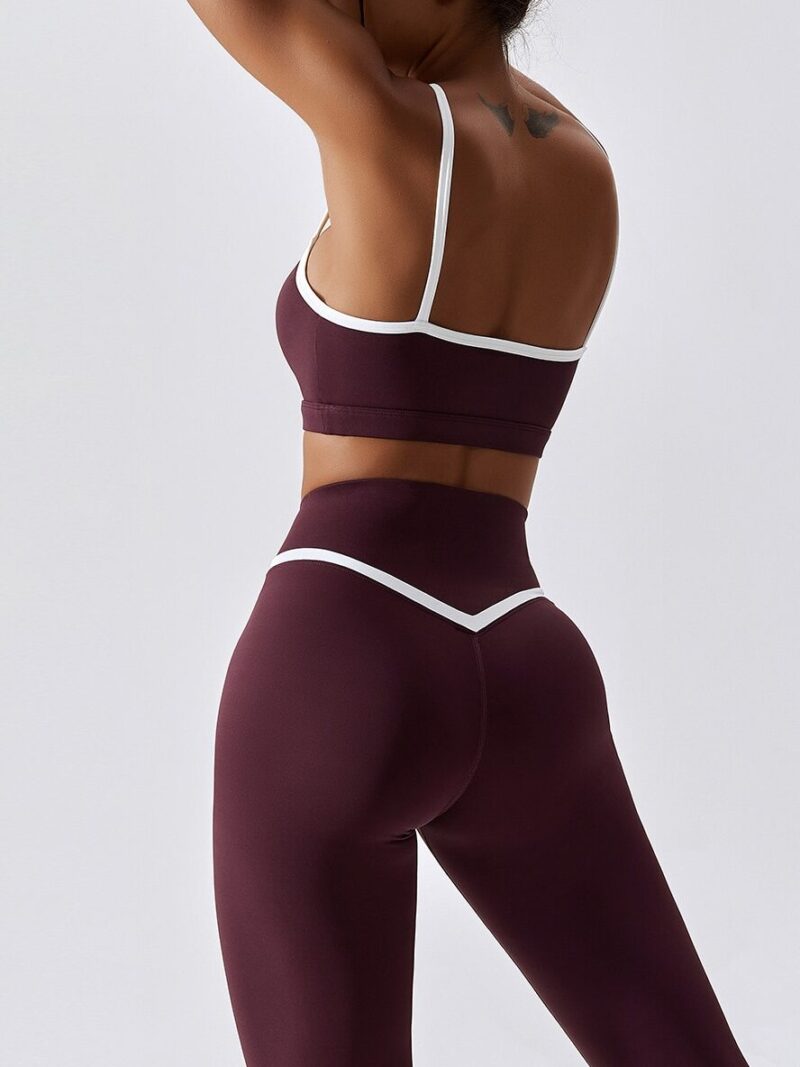 Soothe Your Soul in Style with Spirit Elegances Luxe High Waisted Yoga Leggings Set - Comfort Meets Class!