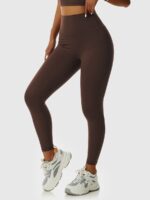 Soothing, Breathable Ashtanga Mindful Flow High Waist Yoga Leggings - Comfort & Style for Every Yoga Session!